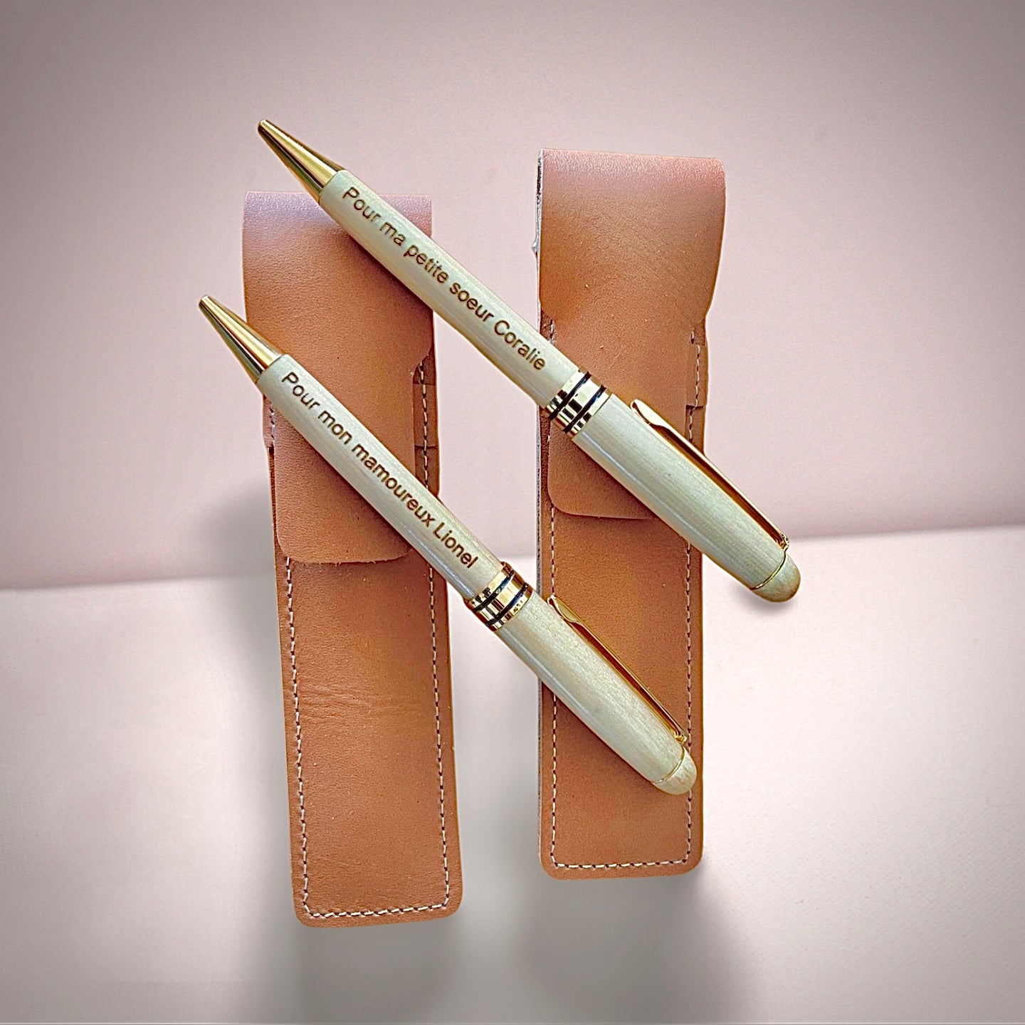 Stylo Gravé en bois d'érable