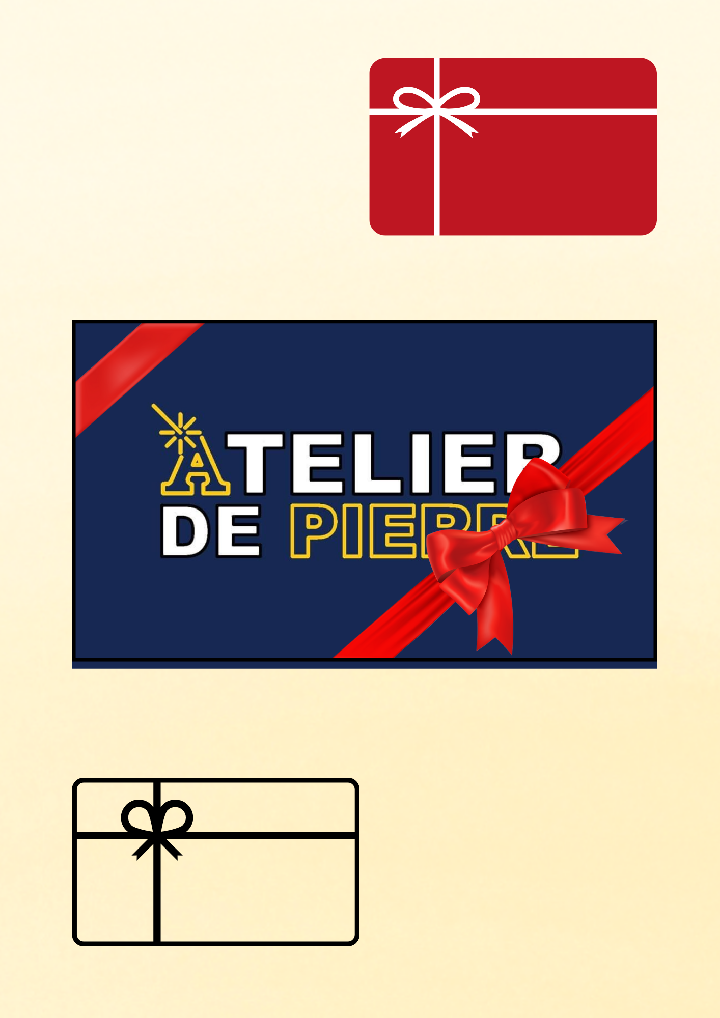 đ Carte Cadeau â LâAtelier de Pierre