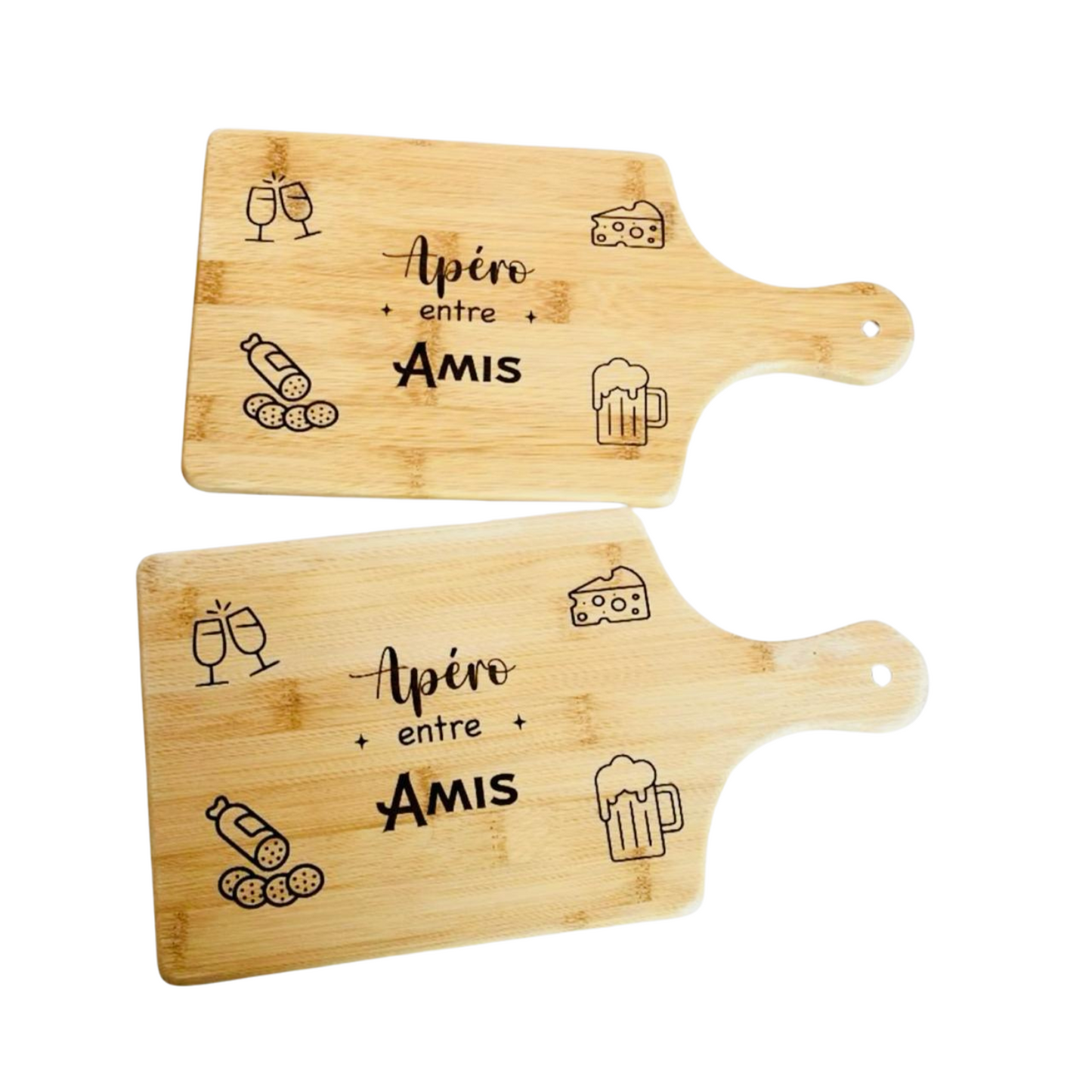 Planche Apéro en Bambou Personnalisée