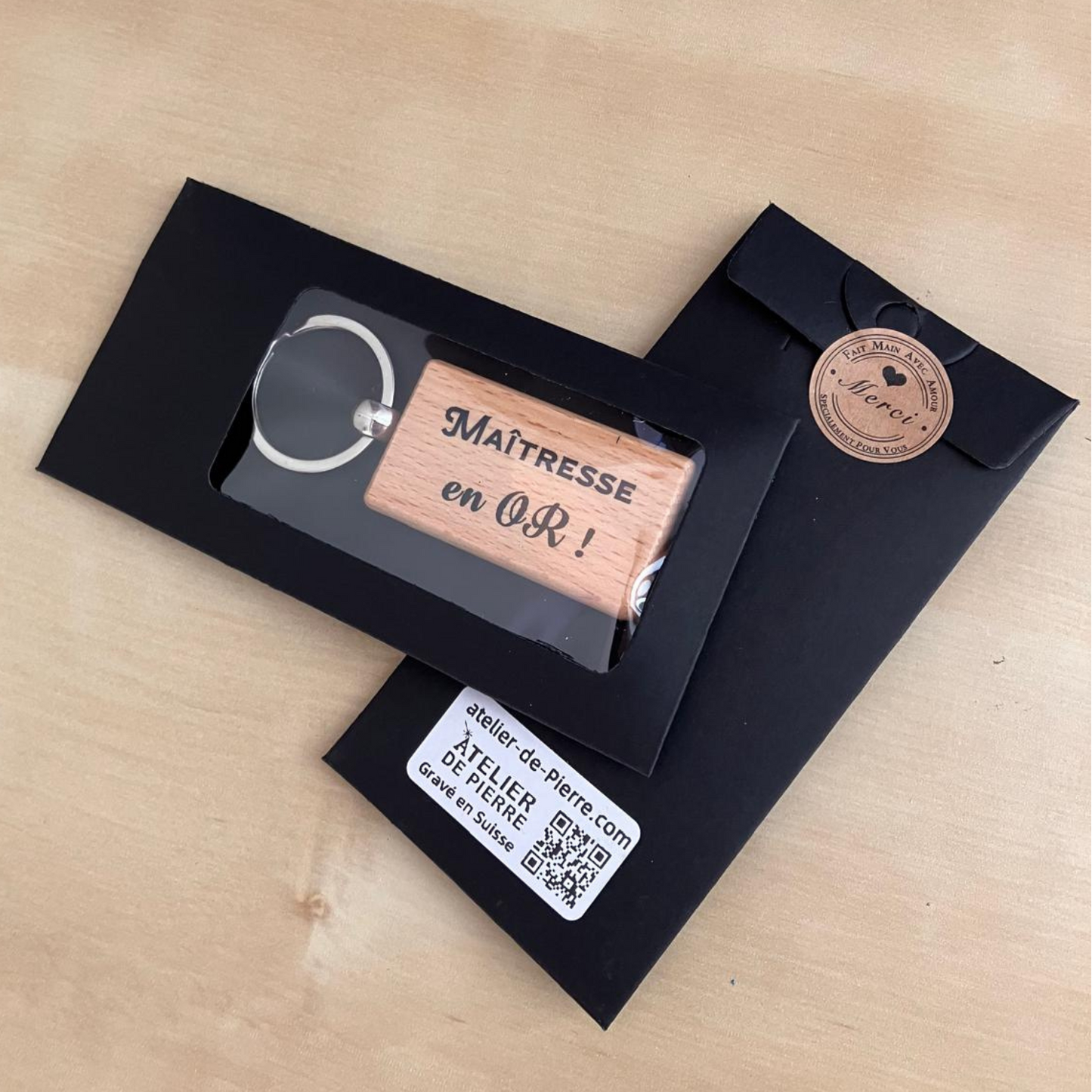 Porte-clés "Maîtresse en Or"