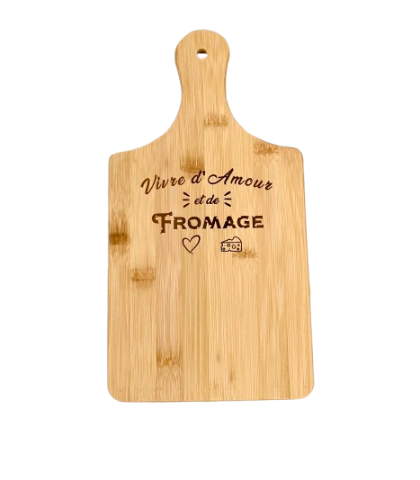 đ§ Planche Ă fromage gravĂ©e