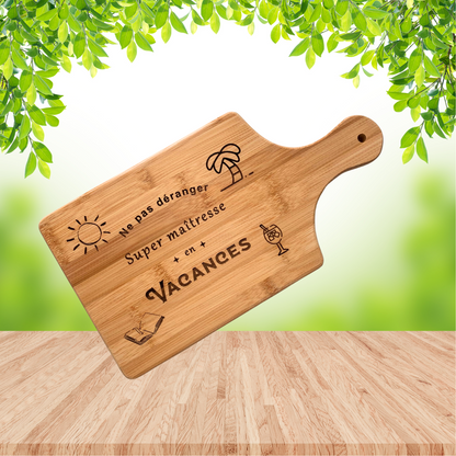 Planche Apéro Maître(sse)/éducatrice/…  – Édition "Merci & Vacances" ☀️
 🍹