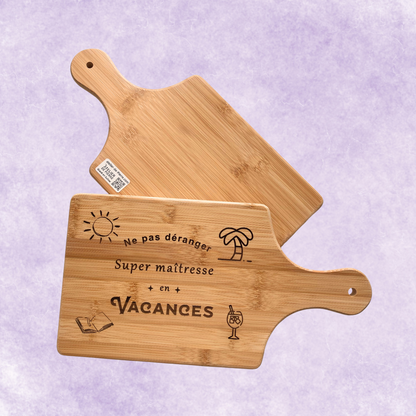 Planche Apéro Maître(sse)/éducatrice/…  – Édition "Merci & Vacances" ☀️
 🍹