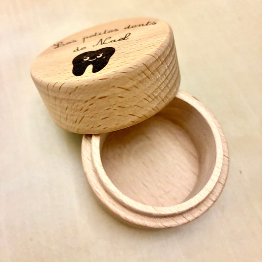 Boîte à dents de lait personnalisée
