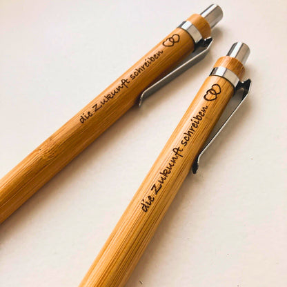 Stylo en Bambou Gravé
