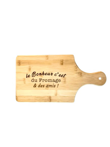 🧀 Planche à fromage gravée