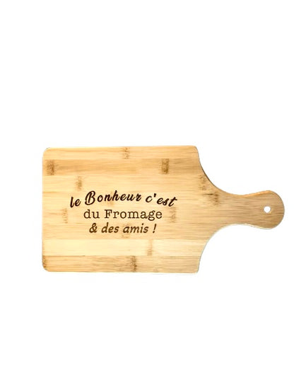 🧀 Planche à fromage gravée